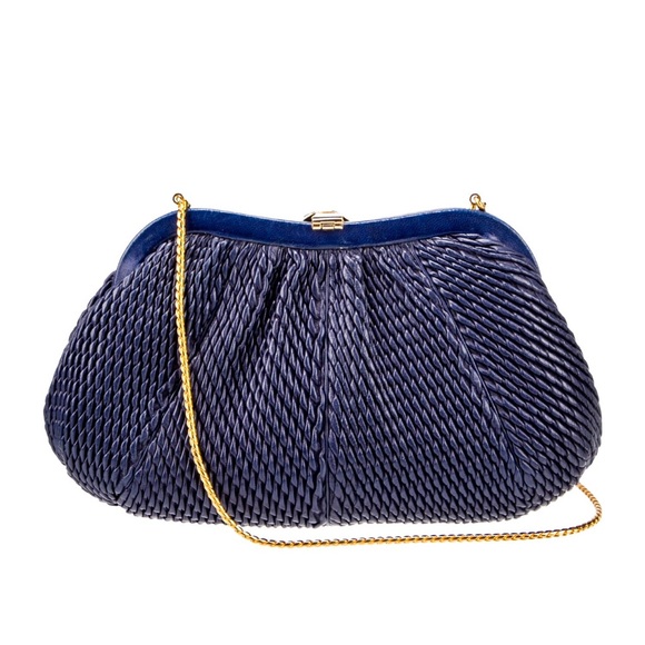 Judith Leiber - Leather Evening bag- 💯 Authentic - Picture 3 of 4